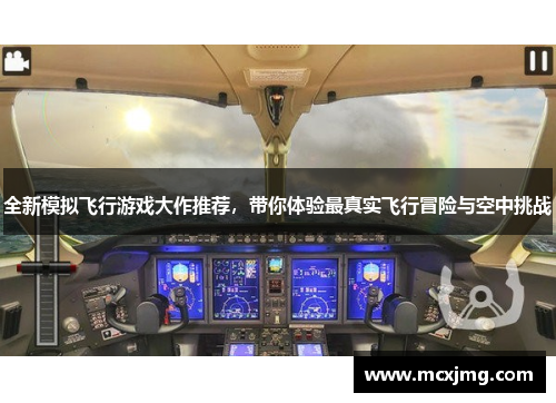 全新模拟飞行游戏大作推荐，带你体验最真实飞行冒险与空中挑战